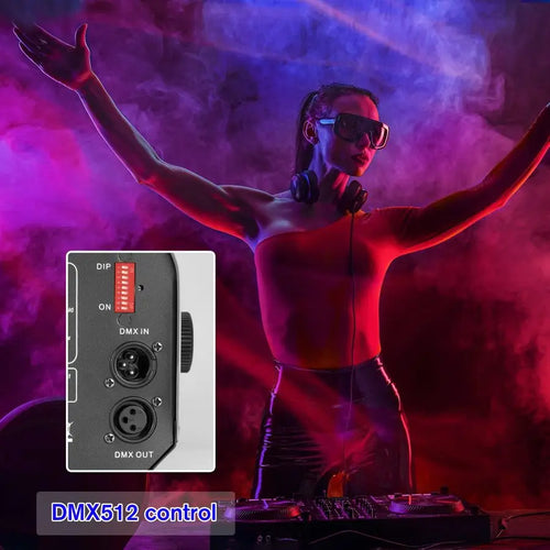 1000W Fog Machine with Wireless Remote & RGB LED Lights