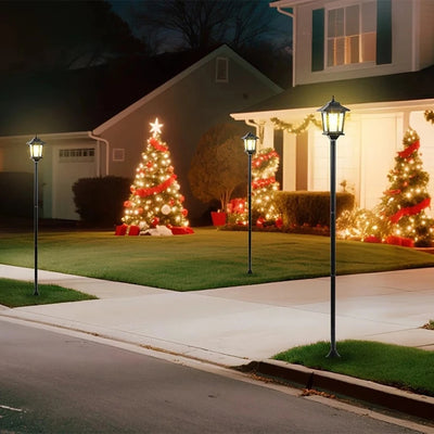 2-Piece Solar Garden Lights – Outdoor Waterproof LED Pathway Lamps