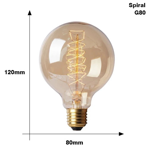 Vintage Edison LED Filament Bulb – E27 Dimmable Retro Light