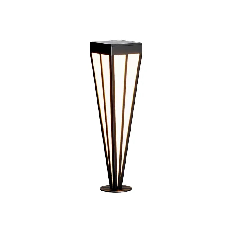 Solar LED Lawn Light Solar Garden Light 12W Solar LED Outdoor Aluminum Acrylic Garden Bollard