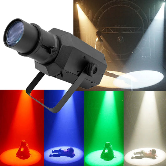 60W Mini Profile Spot Light | DMX Stage DJ Disco Fixture