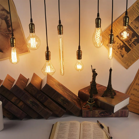 Vintage Edison LED Filament Bulb – E27 Dimmable Retro Light