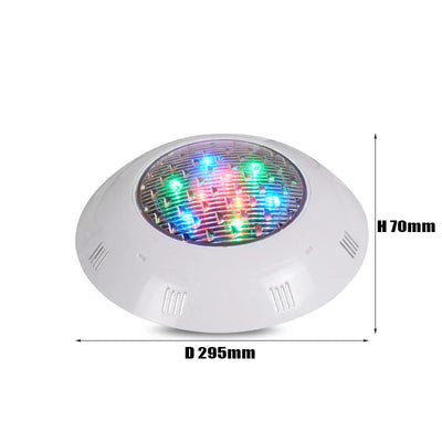 IP68 RGB LED Pool Light – 18W–45W Underwater Swimming Pool Lamp with Remote