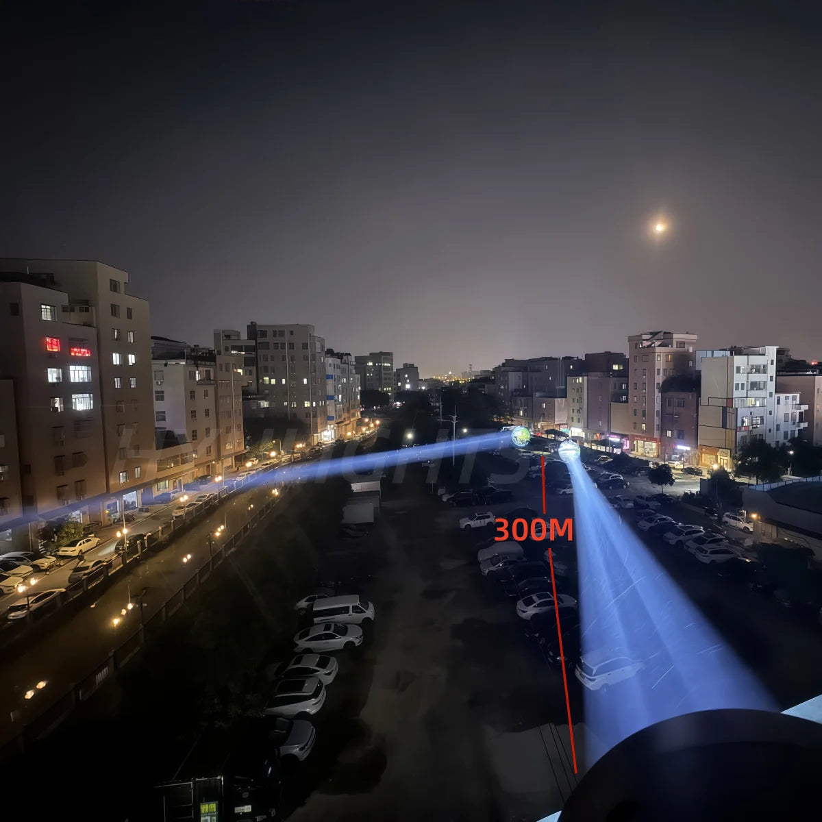 380W 20R Moving Head Beam Light – DMX512 Stage Lighting with Dual Prism, 14 Gobos & RGB Halo Effects