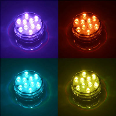 RGB Solar Floating Pool Light – IP68 Waterproof with Remote Control