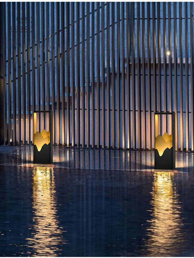 LED Lawn Light AC110V 220V Waterproof IP65 Outdoor Stainless Steel Street Lamp For Garden Path Landscape Park Courtyard Lighting