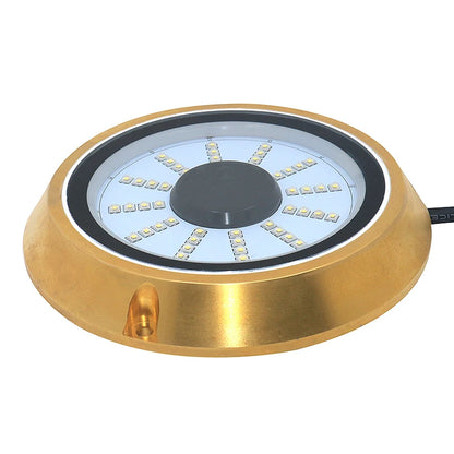 144W RGBW Bronze Waterproof IP68 Submersible Marine LED Underwater Light