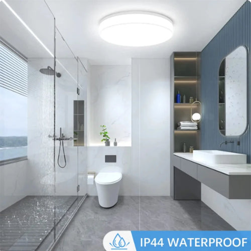 Ultra-Thin Round LED Ceiling Light – Modern Flush Mount Lamp