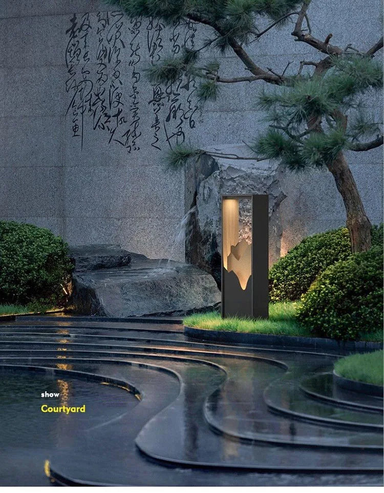 LED Lawn Light AC110V 220V Waterproof IP65 Outdoor Stainless Steel Street Lamp For Garden Path Landscape Park Courtyard Lighting