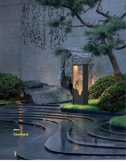 LED Lawn Light AC110V 220V Waterproof IP65 Outdoor Stainless Steel Street Lamp For Garden Path Landscape Park Courtyard Lighting