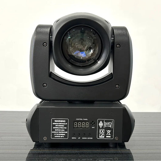 120W LED Beam Moving Head Stage Lights – RGB DMX512 DJ Disco Lighting (2Pcs)