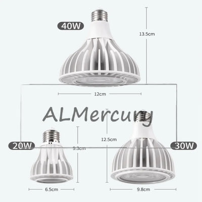 E27 Full Spectrum COB LED Grow Light Bulb for Indoor Plants & Greenhouse Cultivation