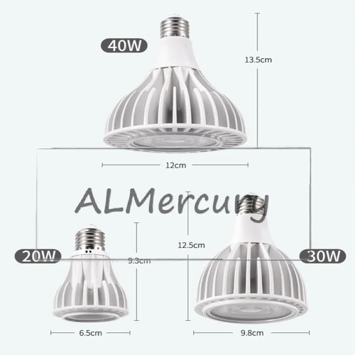E27 Full Spectrum COB LED Grow Light Bulb for Indoor Plants & Greenhouse Cultivation