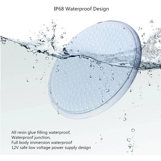 IP68 RGB LED Pool Light – Waterproof Underwater Swimming Pool Lamp