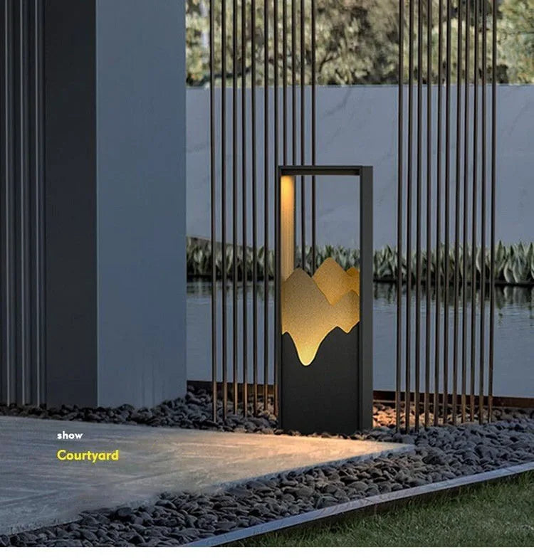 LED Lawn Light AC110V 220V Waterproof IP65 Outdoor Stainless Steel Street Lamp For Garden Path Landscape Park Courtyard Lighting