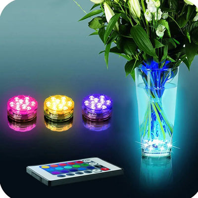RGB Solar Floating Pool Light – IP68 Waterproof with Remote Control