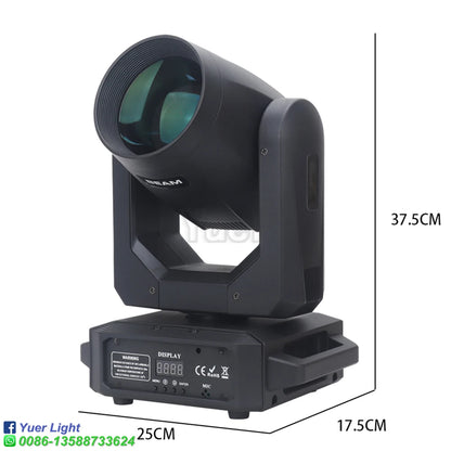 2PCS 200W LED Moving Head Beam & Spot Stage Lights