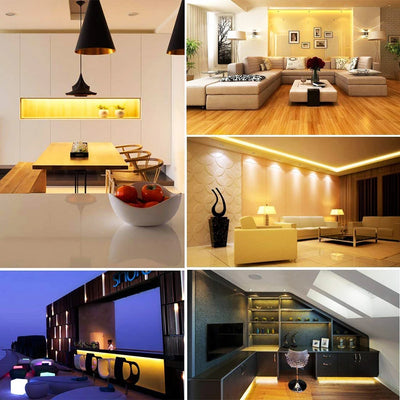 High-Density COB LED Strip Light – 3mm / 5mm, 12V–24V Dimmable