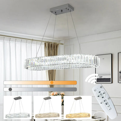 Modern Nordic Crystal LED Pendant Light
