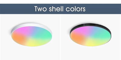 Smart RGB LED Ceiling Light with App & Voice Control (WiFi + Bluetooth)