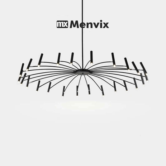 Modern Dimmable LED Chandelier with High-Lumen Illumination