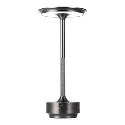 Rechargeable LED Table Lamp – Touch Dimmable USB Desk Light (Black, Gold, Silver)