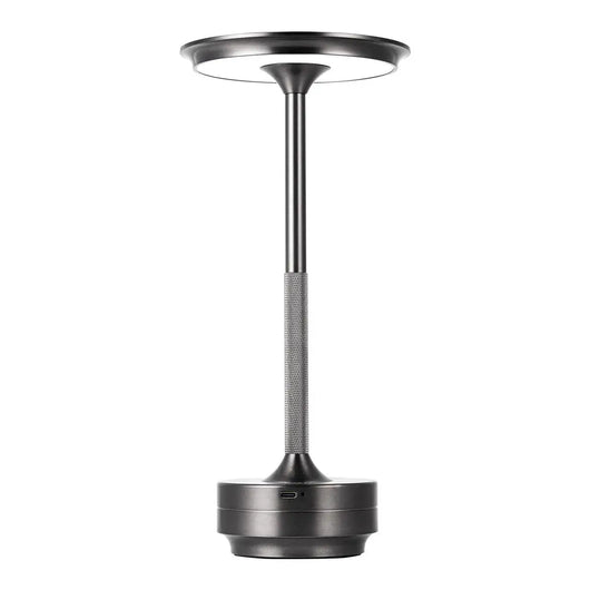 Rechargeable LED Table Lamp – Touch Dimmable USB Desk Light (Black, Gold, Silver)
