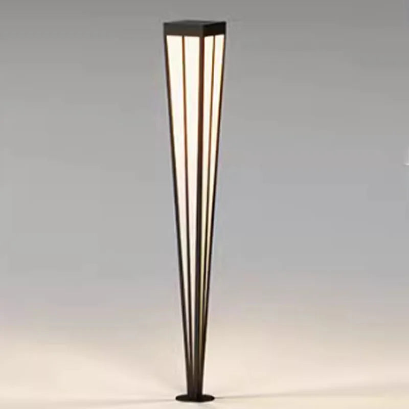 Solar LED Lawn Light Solar Garden Light 12W Solar LED Outdoor Aluminum Acrylic Garden Bollard