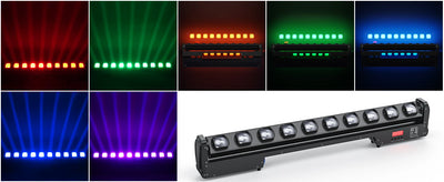 250W RGBW LED Wall Washer Beam Light | DMX512 Stage Lighting