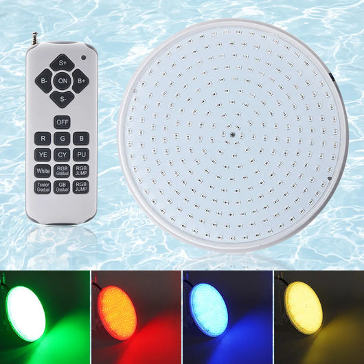 18W RGB LED Underwater Pool Light – IP68 Waterproof with Remote Control