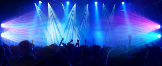 30W RGBW LED Moving Head Gobo Light – DMX Stage & DJ Lighting