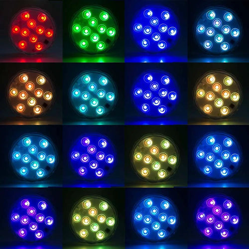 RGB Solar Floating Pool Light – IP68 Waterproof with Remote Control