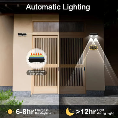 Solar Fence Decorative Lights – RGB Outdoor Smart Lighting