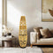 Boho Rattan Floor Lamp with LED Light Bar – Corner Reading Lamp