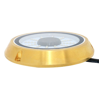 144W RGBW Bronze Waterproof IP68 Submersible Marine LED Underwater Light