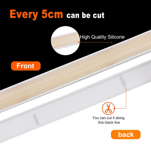 IP68 COB LED Neon Strip – 320 LEDs/m Waterproof Linear Light