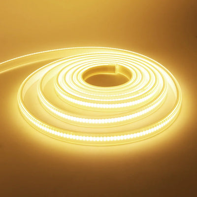 Dimmable COB LED Strip Light with Touch Switch & 23-Key Remote