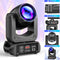 U'King 150W Beam Moving Head Light Rotating 18 Prisms 14 Gobos LED Rainbow Effect Zoom Stage Light DMX512 for DJ Disco Wedding