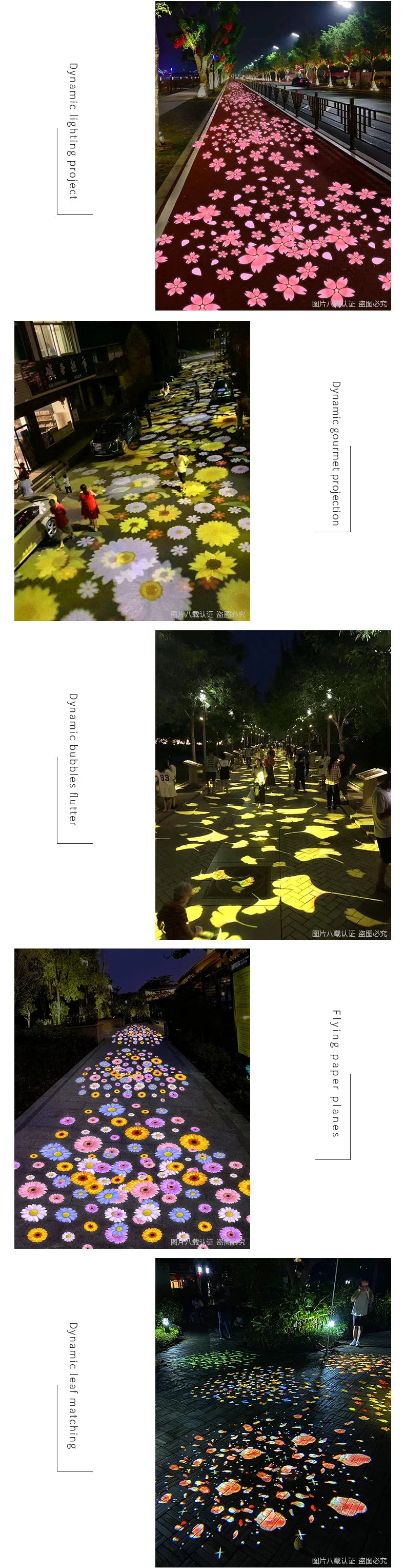 Dynamic Special Effects Projection Light