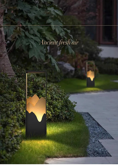 LED Lawn Light AC110V 220V Waterproof IP65 Outdoor Stainless Steel Street Lamp For Garden Path Landscape Park Courtyard Lighting