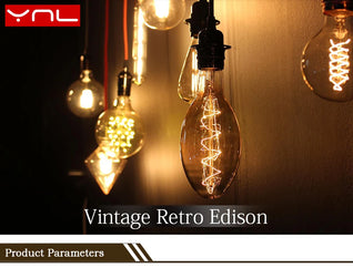 Vintage Edison LED Filament Bulb – E27 Dimmable Retro Light