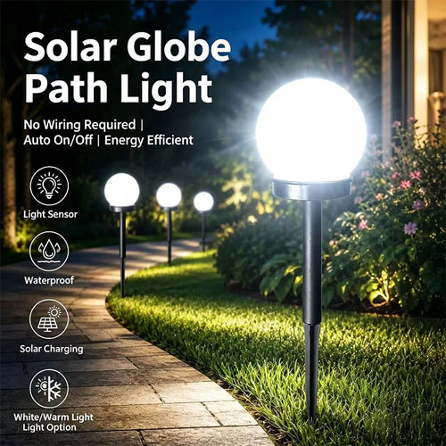 Solar Outdoor Garden Ball Light