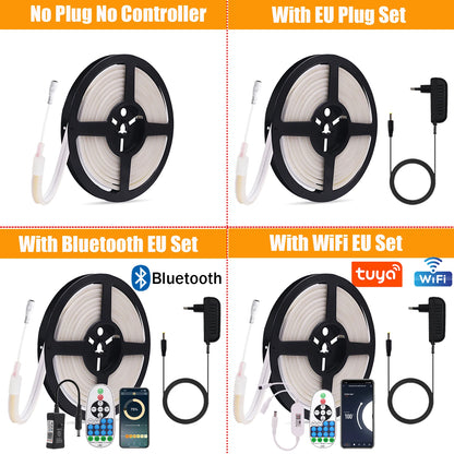 Dimmable COB LED Strip 12V 24V