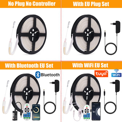 COB LED Strip Light 320 LEDs/m – Smart Tuya Dimmable Neon Tape