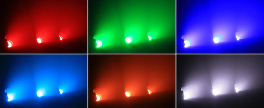 200W RGBWA+UV COB Par Light – 6-in-1 DMX512 Stage Wash Light