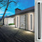 Modern LED Outdoor Wall Sconce – IP67 Frosted Acrylic Light