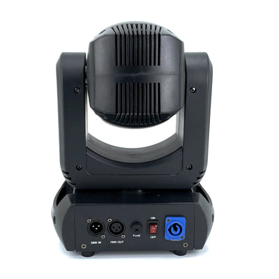 2-Pack 150W LED Moving Head Beam Lights with Prism & Gobo – DMX Stage Lighting