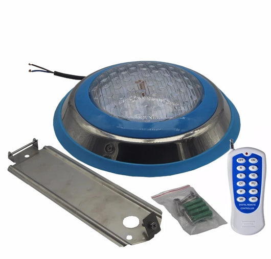 AC12V 35W 360LED Waterproof Pool Light Multicolor RGB Underwater Lamp with Remote Control