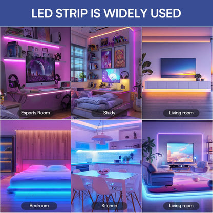 LED strip lights with APP controller