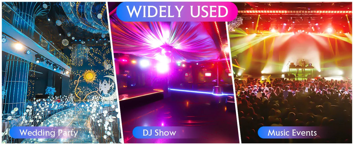 2PCS 150W LED Beam Moving Head Stage Light